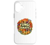 Fungi Fanatic Mushroom Lover Nature Art Forager Case for iPhone 16 Plus