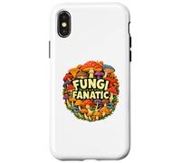 Fungi Fanatic Mushroom Lover Nature Art Forager Case for iPhone X/XS