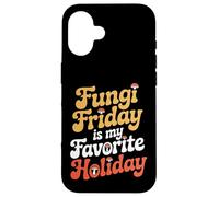 Fungi Friday is My Favorite Holiday Microbiologist Case for iPhone 16