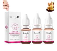 Fungi Gone Nail Treatment Toe, Fungigone Nail Treatment, Fungigone Nail Fungus Removal, Fungigone Ginger Essence Treatment, For Toenail & Fingernail Care (3Pcs)
