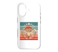 Fungi moon phases wildflowers nature mystical enchanting Case for iPhone 17