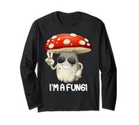 Fungi Mushroom Mycology Mushrooms I'm A Fun Guy Long Sleeve T-Shirt