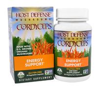Fungi Perfecti, Host Defense Mushrooms, Cordyceps, Energy Support, 30 Veggie Caps