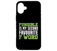Fungible Is My Second Favorite F Word Case for iPhone 16 Plus