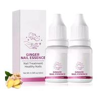 Fungigone Nail Treatment, 2Pcs Ginger Extract Nail Serum, Nails Repair & Growth Formula, Natural Nails Strengthener for Brittle, Discolored Toenails