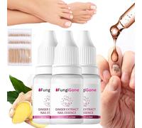 Fungigone Nail Treatment, Fungigone Nail Fungus Removal, 7 Days Ginger Nail Fungus Treatment For Toenail, Fungigone Ginger Nail Essence, Natural Nail Strengthener, Nail Repair Growth Treatment (3)