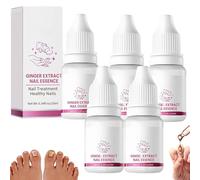 Fungigone Nail Treatment, Fungigone Nail Fungus Removal, Fungigone Ginger Nail Essence, Nail Fungus Treatment For Toenail For Foot Care(5PCS)