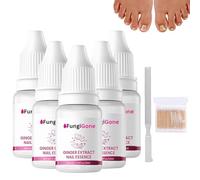 Fungigone Nail Treatment, Fungigone Nail Fungus Removal, Fungigone Ginger Nail Essence, Natural Nail Strengthener, Nail Fungus Treatment For Toenail For Foot Care (5PCS)
