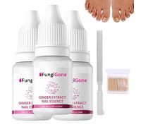 Fungigone Nail Treatment, Fungigone Nail Fungus Removal, Fungigone Ginger Nail Essence, Natural Nail Strengthener, Nail Fungus Treatment For Toenail For Foot Care (3PCS)