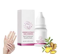 FungiGone Nail Treatment,Ginger Nail Essence,Strong Toe, Natural Nail RepairSerum for Moisturizing Care, Nail Softener for Thick Toenails Toe and Finger Nail Solution (1)