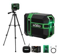 Funguard Green Laser Level with Adjustable Tripod Type-C Rechargeable Self Leveling Waterproof with Pulse Mode for Construction Home Decoration DIY etc.