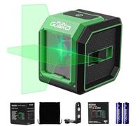 Funguard Green Laser Level with Self-Leveling& Manual Mode Horizontal and Vertical Lazer Level with 360°Magnetic Bracket, 2xAA Batteries for Construction Home Decoration DIY etc.