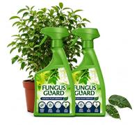 Fungus Guard Natural Plant Defence Spray - Pack of 2 x 800ml | Controls Powdery Mildew | Boosts Plant Immunity | Bee & Wildlife Friendly | Ready-to-Use Garden Fungus Treatment