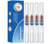 Fungus Nail Repair Pen, 4-Pack | Toenail & Fingernail Treatment for Discoloration, Brittle & Cracked Nails | Antifungal Nail Repair Solution
