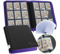 FunGuys Toploader Binder, Trading Card Binder Storage, 252 9 Pocket Top Loader Binder, Card Collection Binder, Yugioh Cards Binder, MTG Card Binder, TCG Binder, Card Folders for Trading Cards