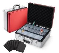 FunGuys Toploader Storage Box - Holds 600+ Cards, Sports Card Storage Case for Trading Cards, Top Loader Card Storage, Fits One Touch Card Holders