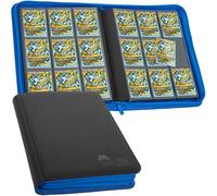 FunGuys Trading Card Binder, 9 Pocket, 504 Side Loading Sports Card Binder, Card Collection for Yugioh Card, MTG, TCG Book Holder