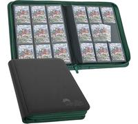 FunGuys Trading Card Binder, 9 Pocket, 504 Side Loading Sports Card Binder, Card Collection for Yugioh Card, MTG, TCG Book Holder