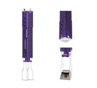 FunHub Translucent 2-in-1 Switch Puller Keycap Puller for Hot-Swappable Mechanical Keyboard,Easy to Remove and Replace Switch & Keycap Removal Tool,304 Stainless Steel Key Switch Keycap Puller