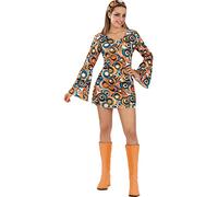 Funidelia | 70s Casual Look Costume for woman Disco Music, Abba, Bee Gees, Decades - Costume for adults accessory fancy dress & props for Halloween, carnival & parties - Size L - XL - Pink