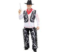 Funidelia | Adult Cowboy Costume for men and women Cowboys, Indian, Western - Costume for adults accessory fancy dress & props for Halloween, carnival & parties - Size M - Brown