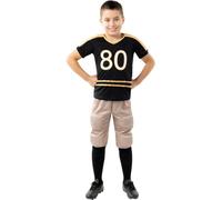 Funidelia | American Football Muscle Costumes for boy Rugby & Quarterback - Costume for kids accessory fancy dress & props for Halloween, carnival & parties - Size 7-9 years
