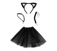 Funidelia | Animal Accessory Costume kit, Kitten, Bunny, Pig, Zebra - Adult Costume and Fun Accessories for Parties, Carnival and Halloween