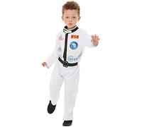 Funidelia | Astronaut Costumes for boys and girls Spaceman, Space, Moon, Professions - Costumes for kids, accessory fancy dress & props for Halloween, carnival & parties - Size 10-12 years - White