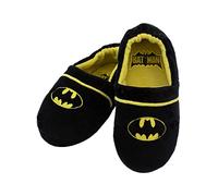 Funidelia | Batman Slippers for boy The Dark Knight, Superheroes & DC Comics Merchandise - Comfortable lounge wear and accessories for kids - Size 11,5-13 - Black