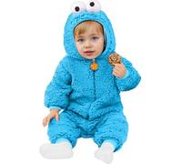 Funidelia | Cookie Monster Costume - Sesame Street for baby Costume for baby accessory fancy dress & props for Halloween, carnival & parties - Size 6-12 months