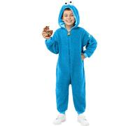 Funidelia | Cookie Monster costume - Sesame Street for boys and girls Costume for kids accessory fancy dress & props for Halloween, carnival & parties - Size 5-6 years