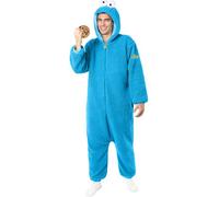 Funidelia | Cookie Monster Costume - Sesame Street for men and women Costume for adults accessory fancy dress & props for Halloween, carnival & parties - Size S - M