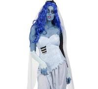 Funidelia | Corpse Bride Headband for Woman - Halloween Horror Bride Accessory for Adults, Fancy Dress Costumes & Props for Carnival & Parties - White