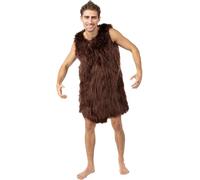 Funidelia | Costume of Grug - The Croods for man Cartoons, Films & Series, Funny, Caveman - Costume for adults accessory fancy dress & props for Halloween, carnival & parties - Size XL - Brown