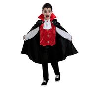 Funidelia Count Dracula Costume for Boys with pants, shirt with vest and cape, Vampire Outfit for Children, Carnival, Halloween and Party Costumes - Size 3-4 years