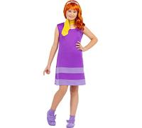 Funidelia | Daphne costumes - Scooby Doo OFFICIAL for girl Scooby Doo, Cartoons - Costumes for kids, accessory fancy dress & props for Halloween, carnival & parties - Size 3-4 years - Purple