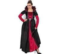 Funidelia Deluxe Vampire Costume for woman Halloween Horror Dracula - Costume for adults accessory fancy dress & props for Halloween carnival & parties - Size S - Maroon