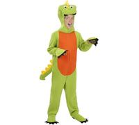 Funidelia | Dinosaur Costume for boys & girls Animals, T-Rex, Jurassic Park - Costumes for kids, accessory fancy dress & props for Halloween, carnival & parties - Size 7-9 years - Green