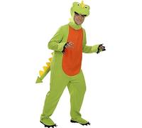 Funidelia | Dinosaur Costume for man Animals, T-Rex, Jurassic Park, Films & Series - Costume for adults accessory fancy dress & props for Halloween, carnival & parties - Size L - XL - Green