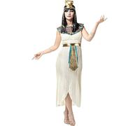 Funidelia | Elegant Cleopatra Costume for woman Costume for adults accessory fancy dress & props for Halloween, carnival & parties - Size 3XL - White