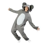Funidelia | Elephant Costume for men and women Animals - Costume for adults accessory fancy dress & props for Halloween, carnival & parties - Grey/Silver