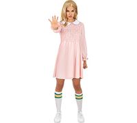 Funidelia | Eleven Stranger Things Costu for woman Costume for adults accessory fancy dress & props for Halloween, carnival & parties - Size S - M - Pink