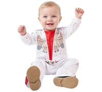 Funidelia Elvis Costume for Baby pour bébé Officielle - Inclus jumpsuit, Taille 6-12 mois