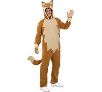 Funidelia | Fox Costume for men and women Animals - Costume for adults accessory fancy dress & props for Halloween, carnival & parties - Size S - M - Black