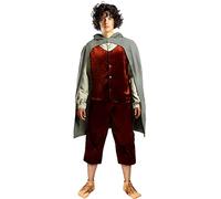 Funidelia | Frodo Costume - The Lord of the Rings for man Outfit and Costumes for adults, accessory fancy dress & props for Halloween, carnival & parties - Size XL - Grey/Silver