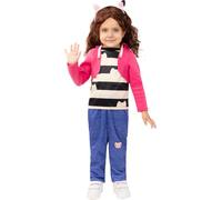 Funidelia | Gabby Costume - Gabbys Dollhouse for girl Cartoons, Films & Series - Costume for kids accessory fancy dress & props for Halloween, carnival & parties - Size 5-6 years - Pink