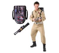 Funidelia Ghostbusters Costume for Man, Official License, Films & Series, Ghosts - Fancy Dress for Adults for Parties, Carnival and Halloween