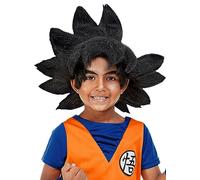 Funidelia | Goku Wig Dragon Ball for boy Son Goku, Manga, Cartoons - Accessories for kids, costume accessories - Black