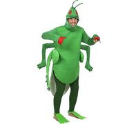 Funidelia | Grasshopper Costume for men and women Animals - Costume for adults accessory fancy dress & props for Halloween, carnival & parties - Size S - M - Green