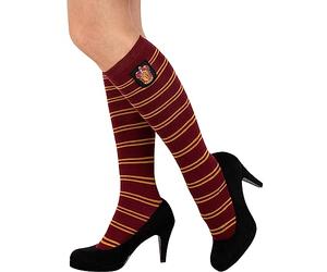 Funidelia | Gryffindor Socks - Harry Potter for woman Hogwarts, Wizards, Films & Series - The best geek merchandise and gifts for true fans at Christmas, birthdays or any special occasion - Maroon